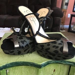 Jessica Simpson high heels